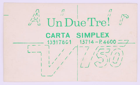 Decal Part Number - 1391-7801