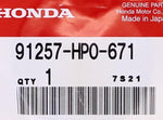 Genuine Honda Dust Seal (37X51X6) Part Number - 91257-HP0-671