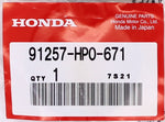 Genuine Honda Dust Seal (37X51X6) Part Number - 91257-HP0-671