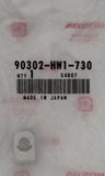 Genuine Honda Clip Nut Part Number - 90302-HW1-730