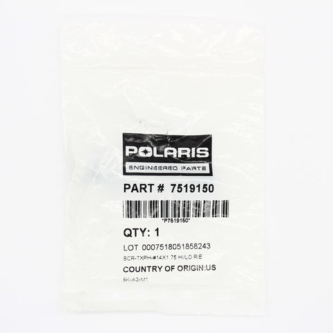 Genuine Polaris Screw PN 7519150