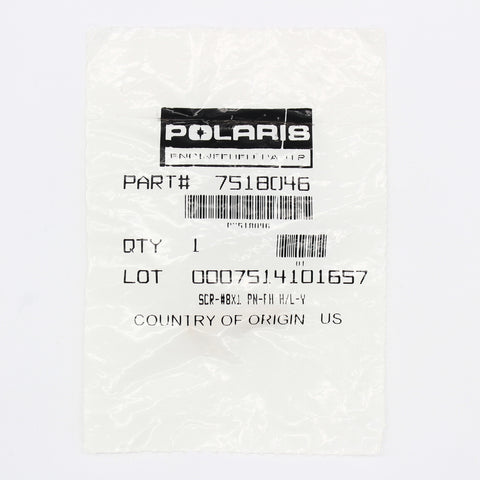 POLARIS PURE OEM NOS SNOWMOBILE ATV PWC SCREW PACK OF TWO 	7518046