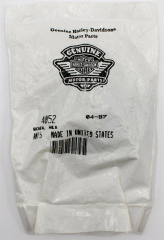 Harley-Davidson Hex Head Bolts Part Number - 4052 (Pack Of 3)