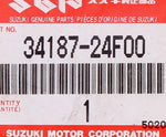 Genuine Suzuki Washer Part Number - 34187-24F00