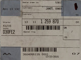 O-Ring Part Number - 13111259870 For BMW