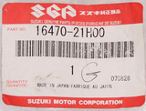 Genuine Suzuki Oil Cooler Hose Part Number - 16470-21H00