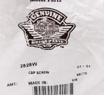 Genuine Harley-Davidson Bolt Part Number - 2828W