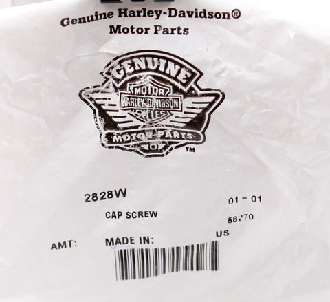 Genuine Harley-Davidson Bolt Part Number - 2828W