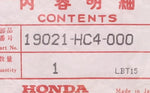 Honda Fan Spacer Part Number - 19021-HC4-000
