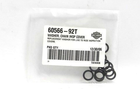 Genuine Harley-Davidson Washer Part Number - 60566-92T (Pack of 12)