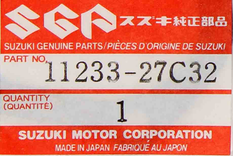 Genuine Suzuki Gasket Cover Part Number - 11233-27C32