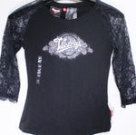Victory Motorcycles Women's 3/4 Sleeve Shirt - Size XS PN 286518801