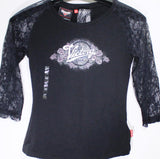 Victory Motorcycles Women's 3/4 Sleeve Shirt - Size XS PN 286518801