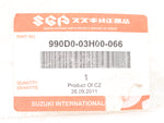 Genuine Suzuki Case Mounting Part Number - 990D0-03H00-066