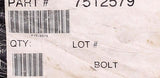 Genuine Polaris Bolt Part Number - 7512579