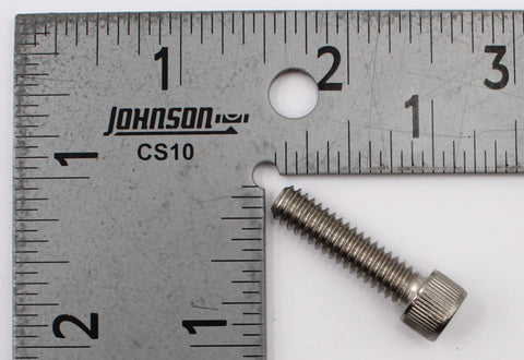 1/4"-20 X 1" Hex Head Socket Screws Part Number - 852 For Harley-Davidson