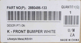 Genuine Polaris AXYS Front Bumper Part Number - 2880486-133