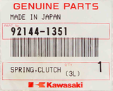 Genuine Kawasaki Clutch Spring Part Number - 92144-1351