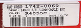 Banjo 3-8 / 10Mm - 3Male 45C Part Number - 1742-0069 For Harley-Davidson