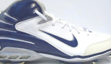 Nike Air Zoom Assassin White and Blue Football Cleats - Size 15