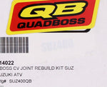 Suzuki Quad Boss CV Joint Rebuild Kit PN 414022