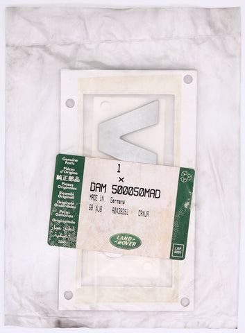 Land Rover Name Plate PN DAM500050MAD