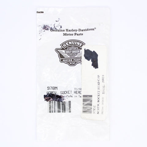 Screw W/ Washer Part Number - 978M Pack Of 4 For Harley-Davidson