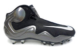 Nike Zoom Flyposite TD Silver and Black Football Cleats - Size 16