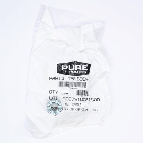 Polaris 7546904 NUT CASTLE Ranger Sportsman 500 425 400 350 325 Scrambler