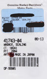 Harley-Davidson Sealing Washer Part Number - 41743-04