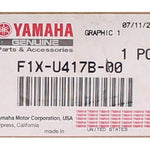 Genuine Yamaha Graphic 1 Part Number - F1X-U417B-00-00