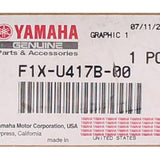 Genuine Yamaha Graphic 1 Part Number - F1X-U417B-00-00