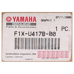 Genuine Yamaha Graphic 1 Part Number - F1X-U417B-00-00
