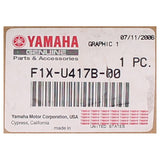 Genuine Yamaha Graphic 1 Part Number - F1X-U417B-00-00