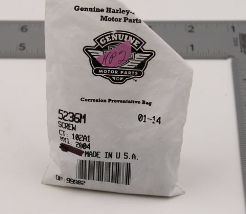 Genuine Harley-Davidson Screw Part Number - 5236M (Pack of 9)