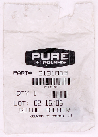 Genuine Polaris Guide Holder Part Number - 3131053