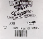Genuine Harley-Davidson Pin (Pack of 3) Part Number - 239