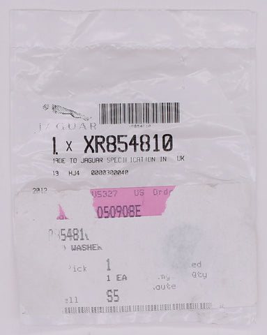 Genuine Jaguar Nut & Washer Part Number - XR854810