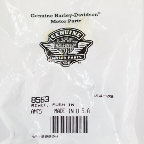 Harley-Davidson Push in Rivet Part Number - 8563