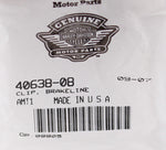 Genuine Harley-Davidson Brake Line Clip Part Number - 40638-08
