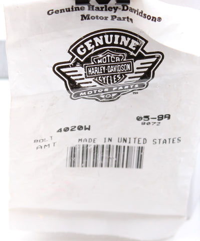 Genuine Harley-Davidson Bolt Part Number - 4020W