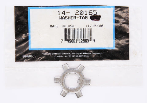 New Mercury Mercruiser Quicksilver Oem Part # 14-20165 Washer-Tab