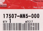 Genuine Honda Rubber Part Number - 17507-MN5-000