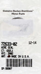 Genuine Harley-Davidson Wire Seal Part Number - 72633-02