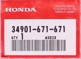 Genuine Honda Bulb Part Number - 34901-671-671