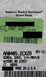 Genuine Harley-Davidson Screw 1/4-20X Part Number - AA04052CXZB