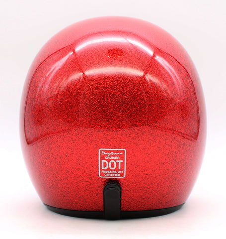 Daytona Cruiser Red/Metal Flakes X-Small Part Number - DC7-RD-XS