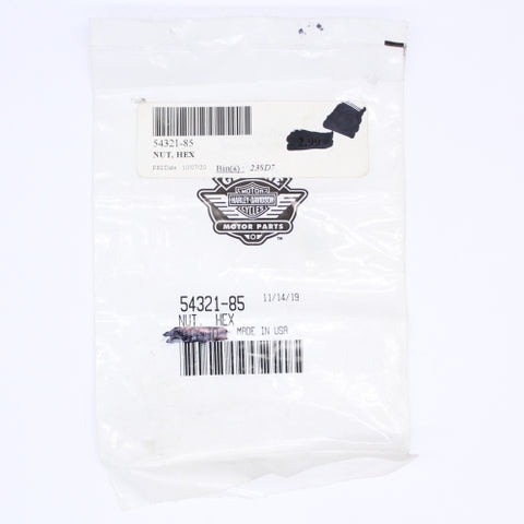 Harley-Davidson Hex Nut Part Number - 54321-85