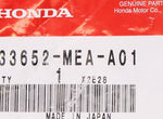 Genuine Honda Base Part Number - 33652-MEA-A01