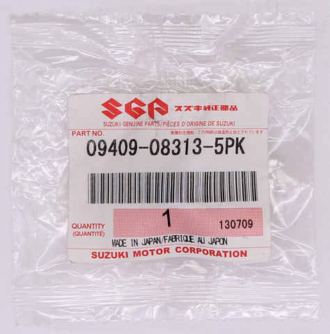 Genuine Suzuki Clip Part Number - 09409-08313-5PK